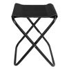 Foldable Camping Stool Portable Travel Chair 275.6LBS Load for Camping Fishing Backpacking Hiking Camping Seat with Carry Bag