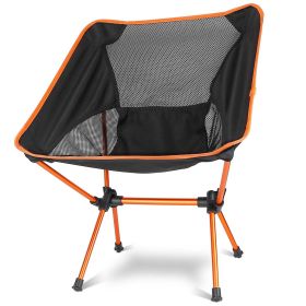 Foldable Camping Chair Collapsible Ultra-light Camping Chai Backpacking Chair For Outdoor Camping Fishing BBQ Beach Picnic (Type: Foldable Chair)